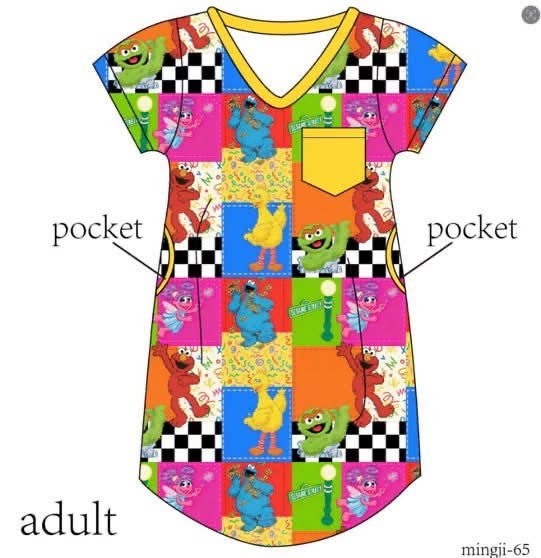 Sesame Street Bamboo Moomoo