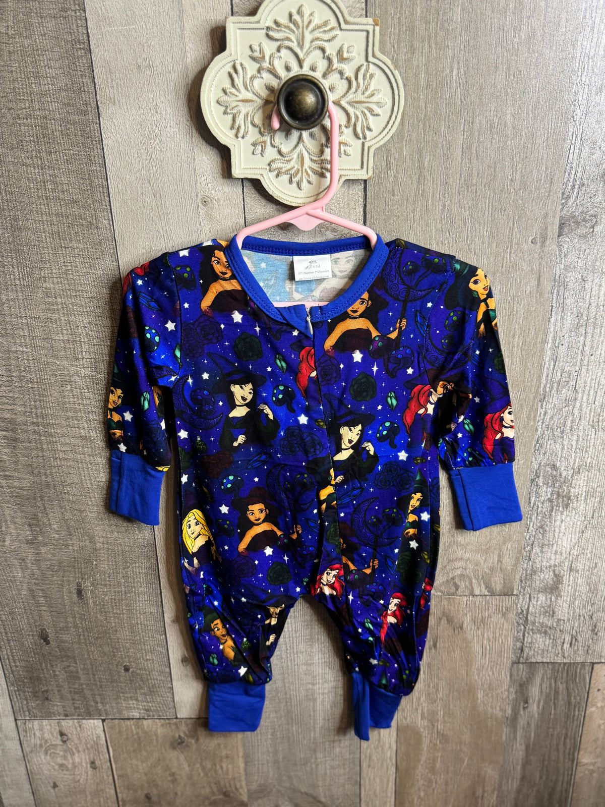 Princess Halloween Bamboo Zippy