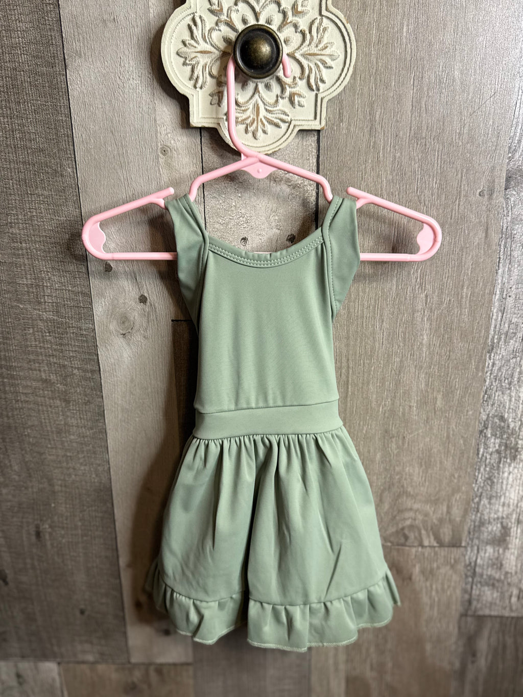 Cross back Activewear Sage