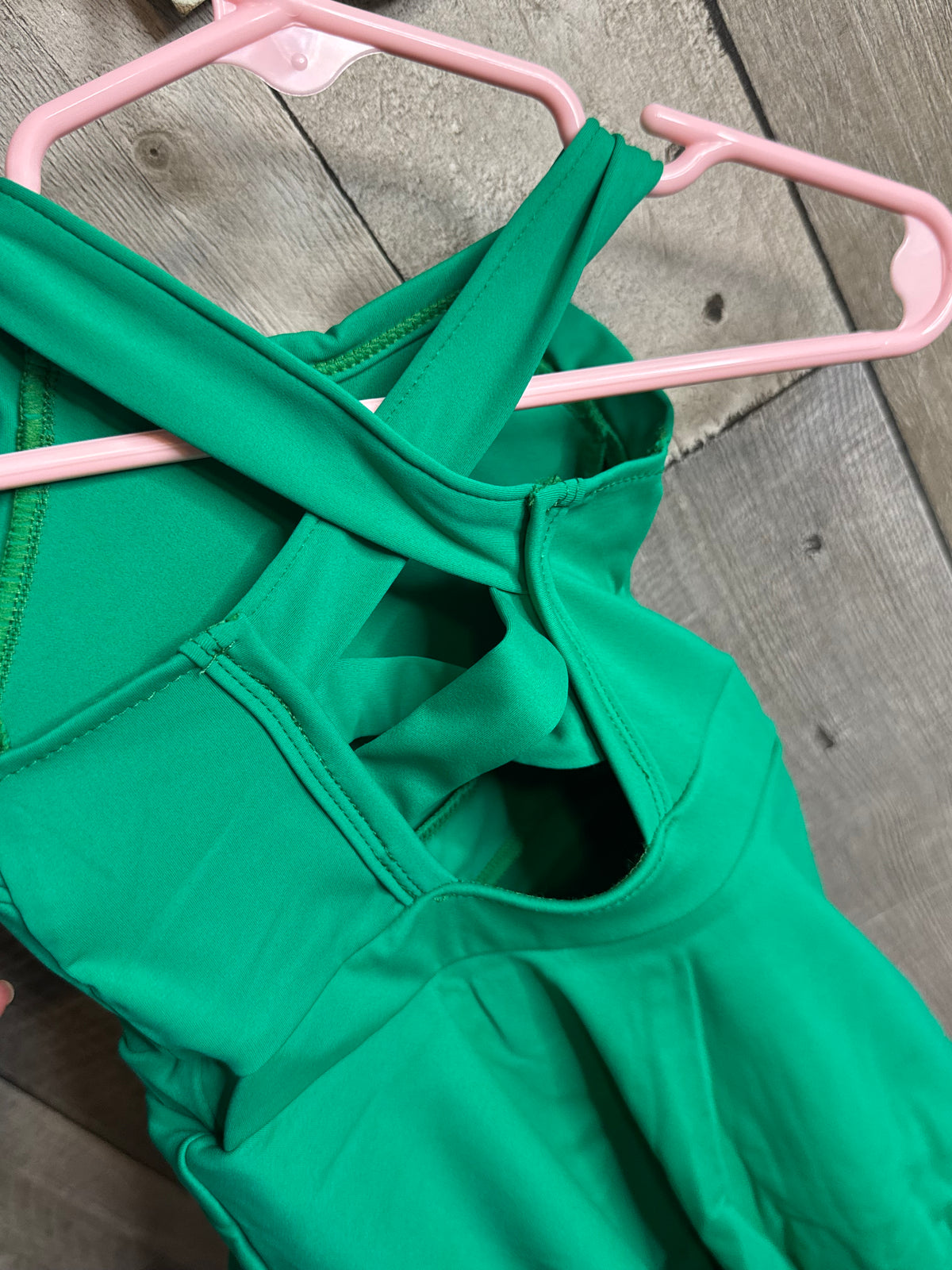 Cross back Activewear Emerald