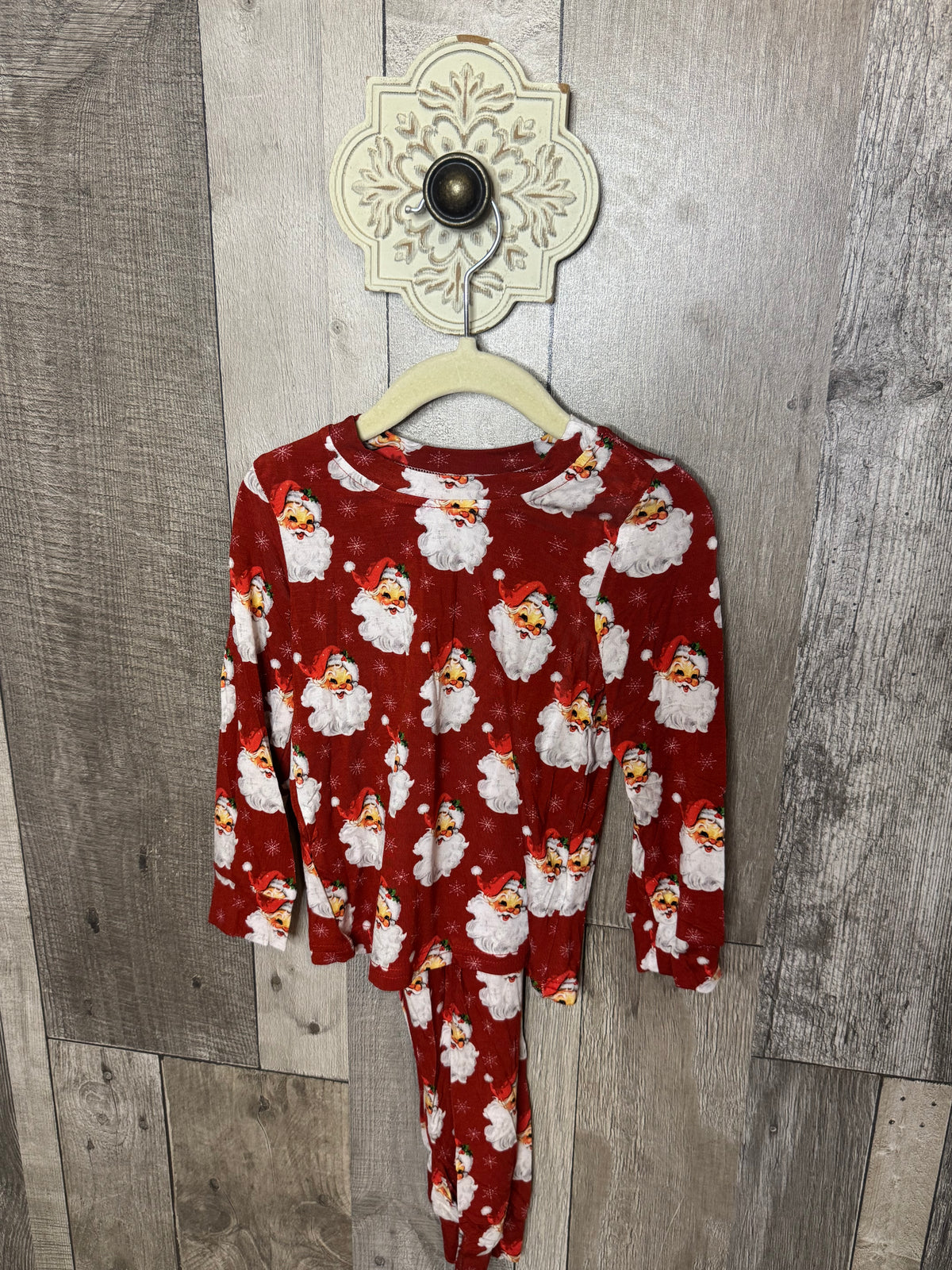 Red Santa Bamboo 2pc set