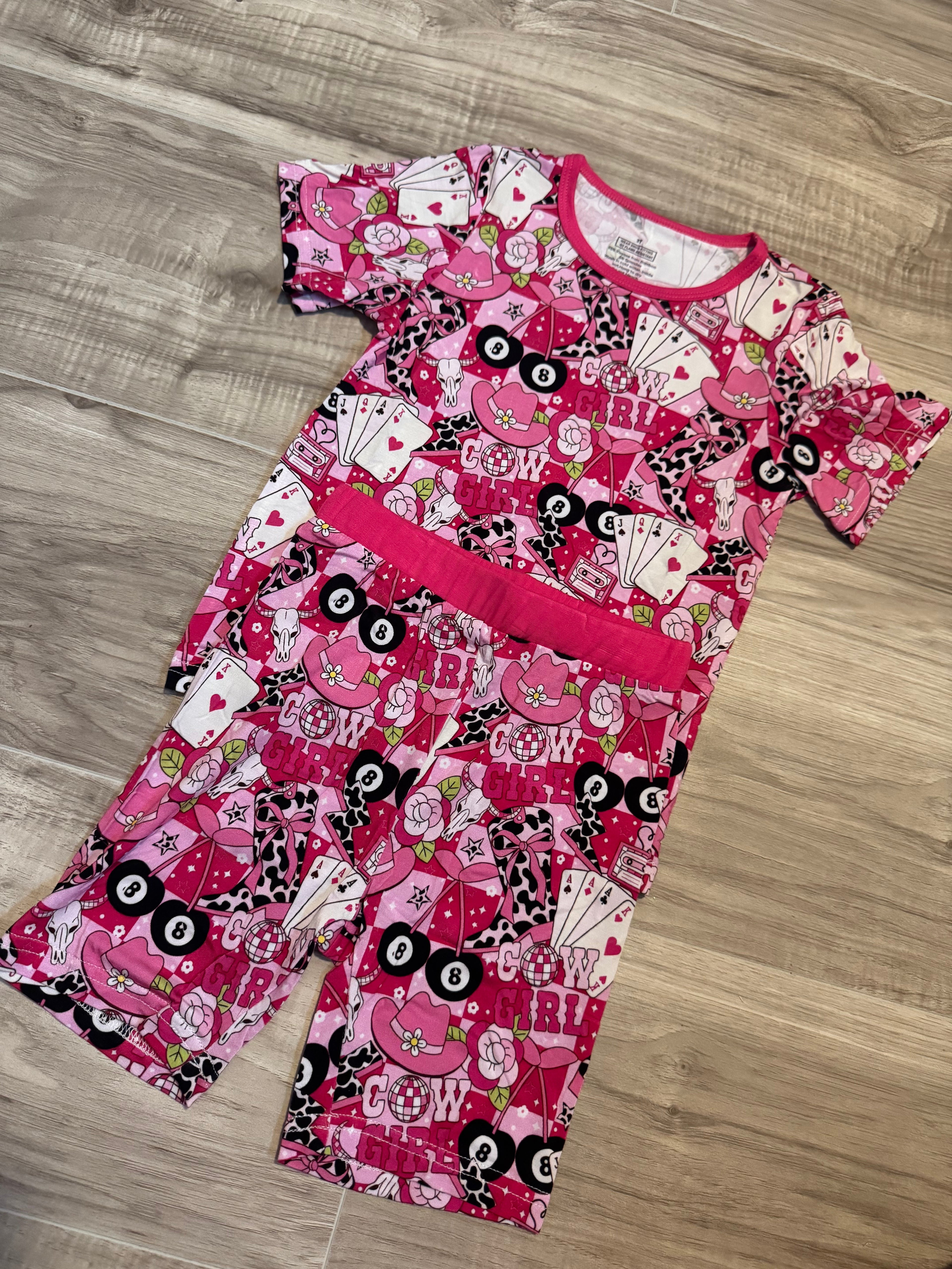 Cowgirl 2pc Bamboo set