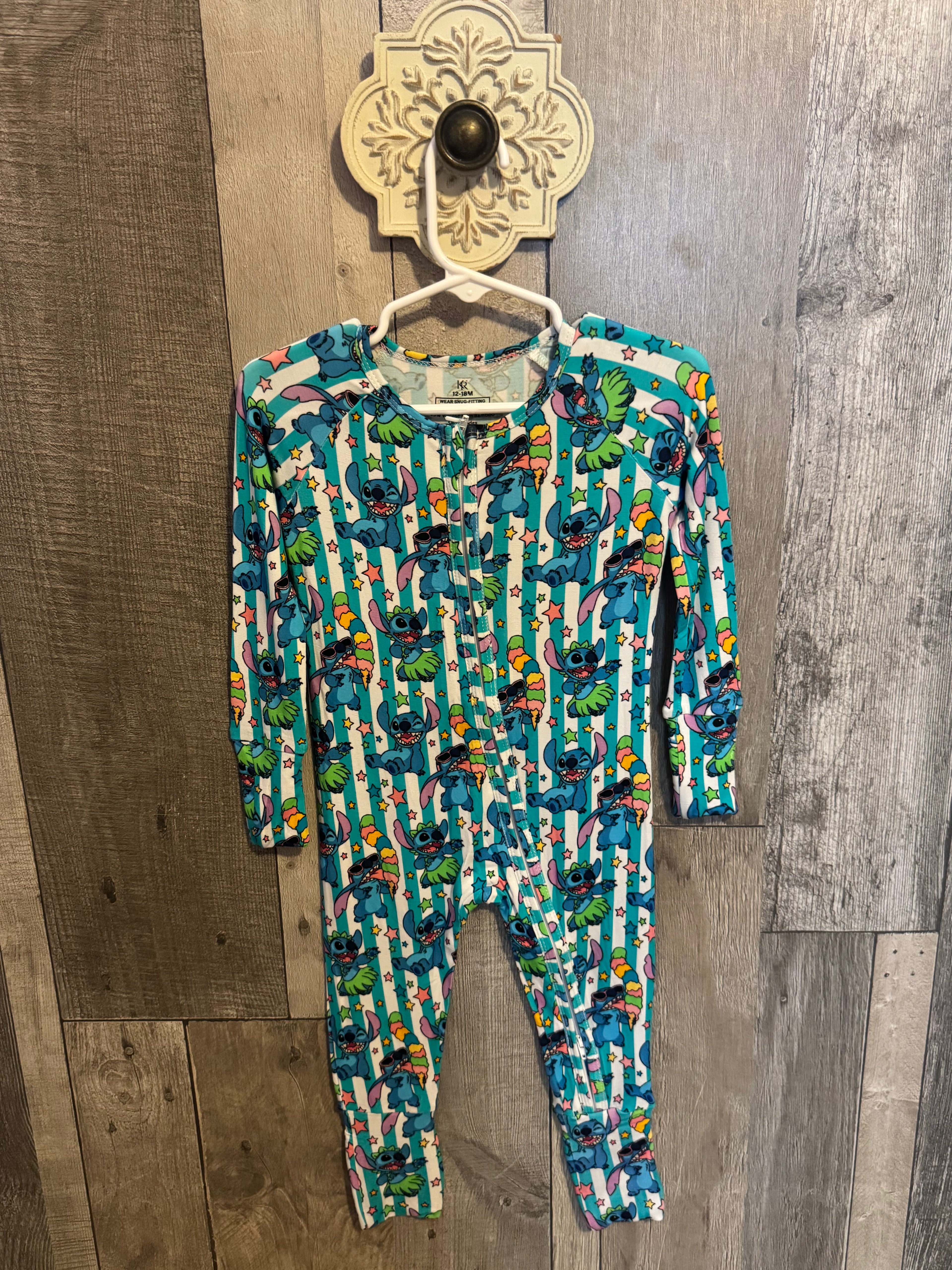 Striped Stich Bamboo Zippy