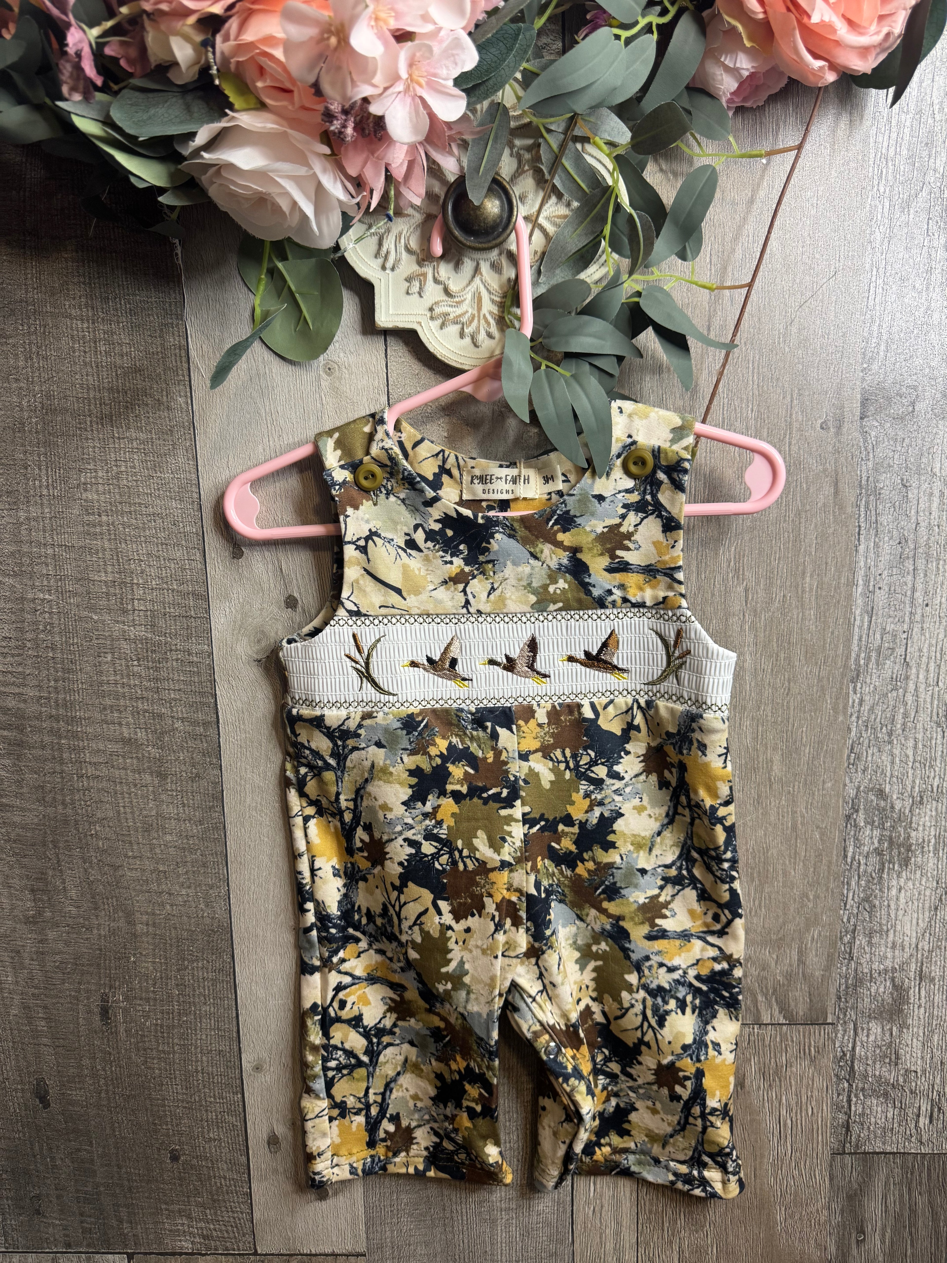 Camo Duck Romper