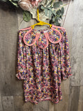 Pink Petal Collared Smock