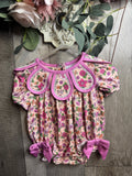 Petal Collared Bubble Romper