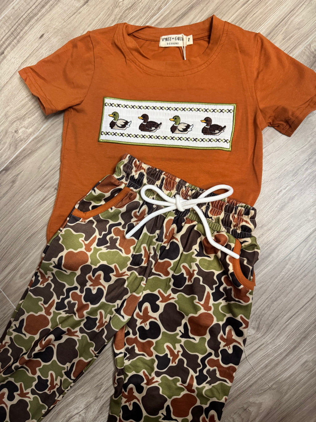 Camo Duck Pant set